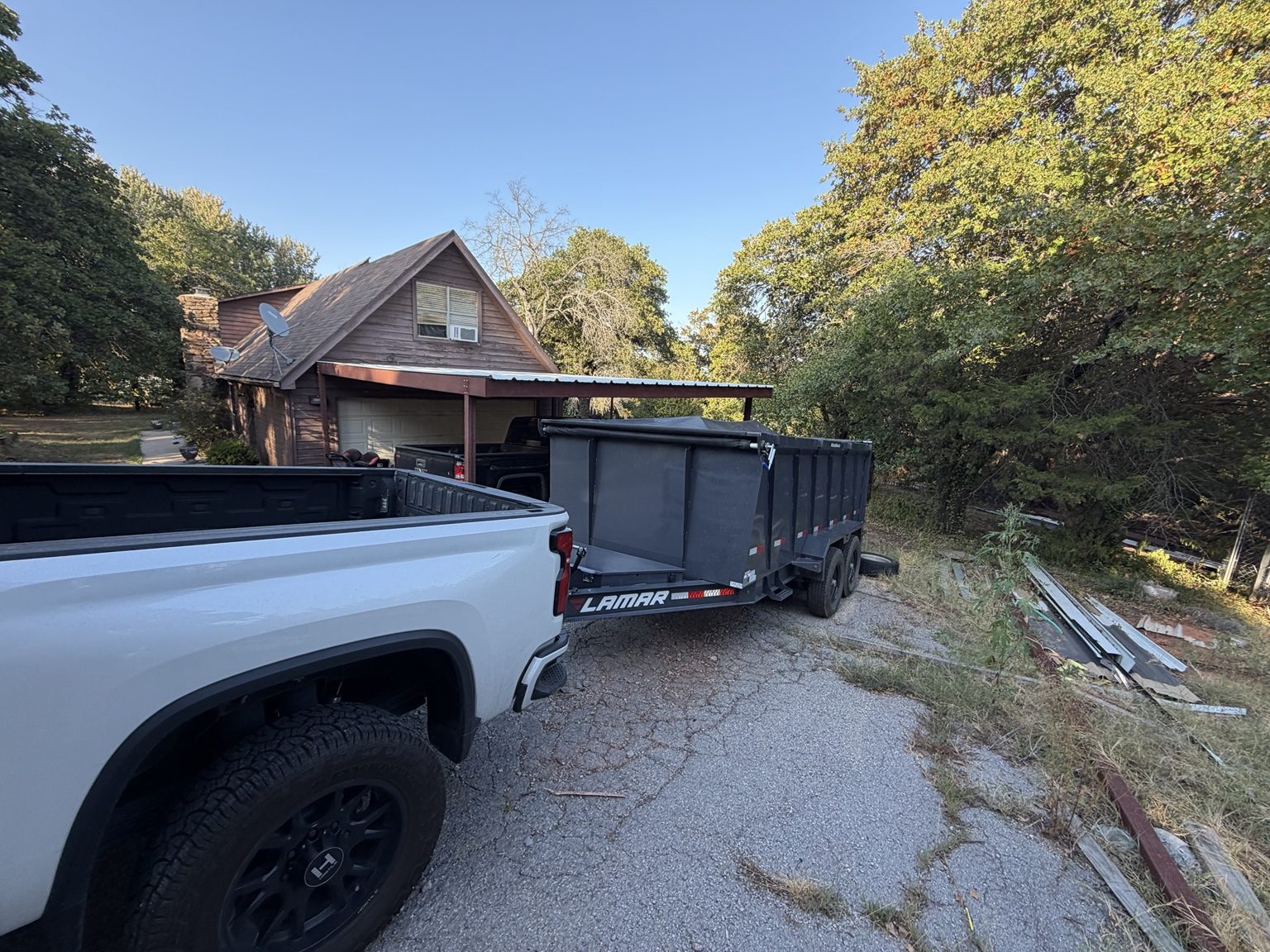 NexGen truck and dump trailer